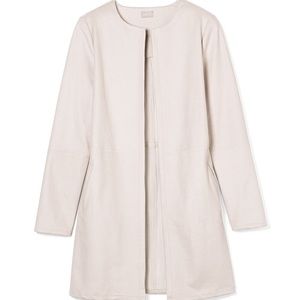NWT Chico’s cream faux suede jacket 20/22